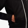 Trainingsjacken mit Reverse-Panel