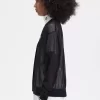 Transparenter Damen-Cardigan mit V-Ausschnitt