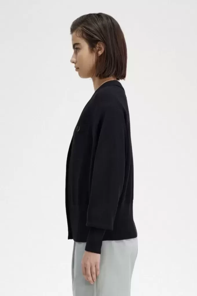 V-Ausschnitt Damen-Cardigan