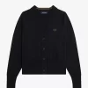 V-Ausschnitt Damen-Cardigan