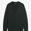 V-Ausschnitt Herrenpullover