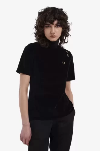 Velours Damen T-Shirt