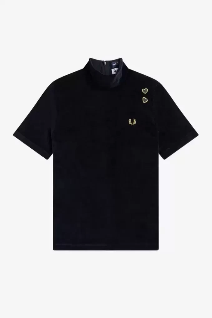 Velours Damen T-Shirt