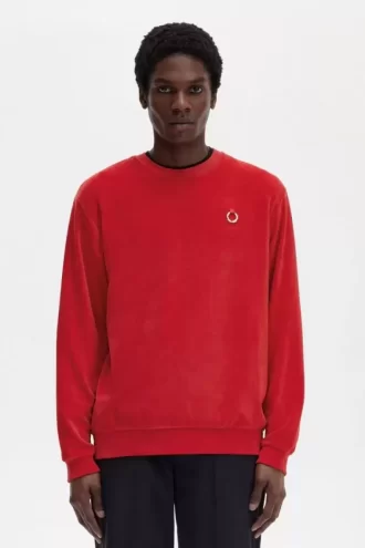 Velours-Sweatshirts für Herren