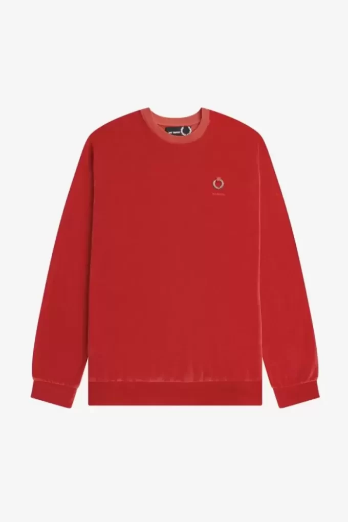 Velours-Sweatshirts für Herren