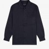 Verstärkte Patch-Overshirt-Shirts