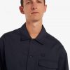 Verstärkte Patch-Overshirt-Shirts