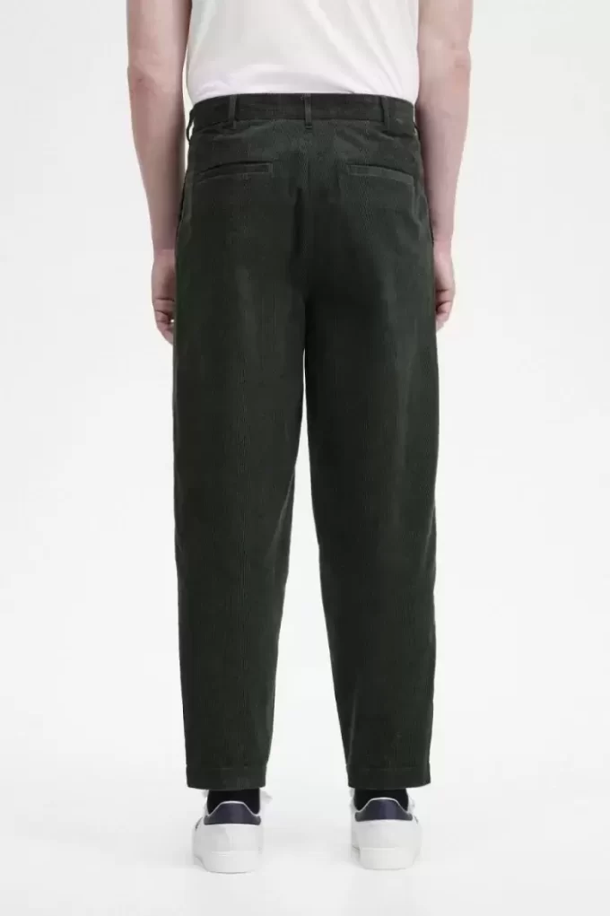Waffelcord Tapered Herrenhose