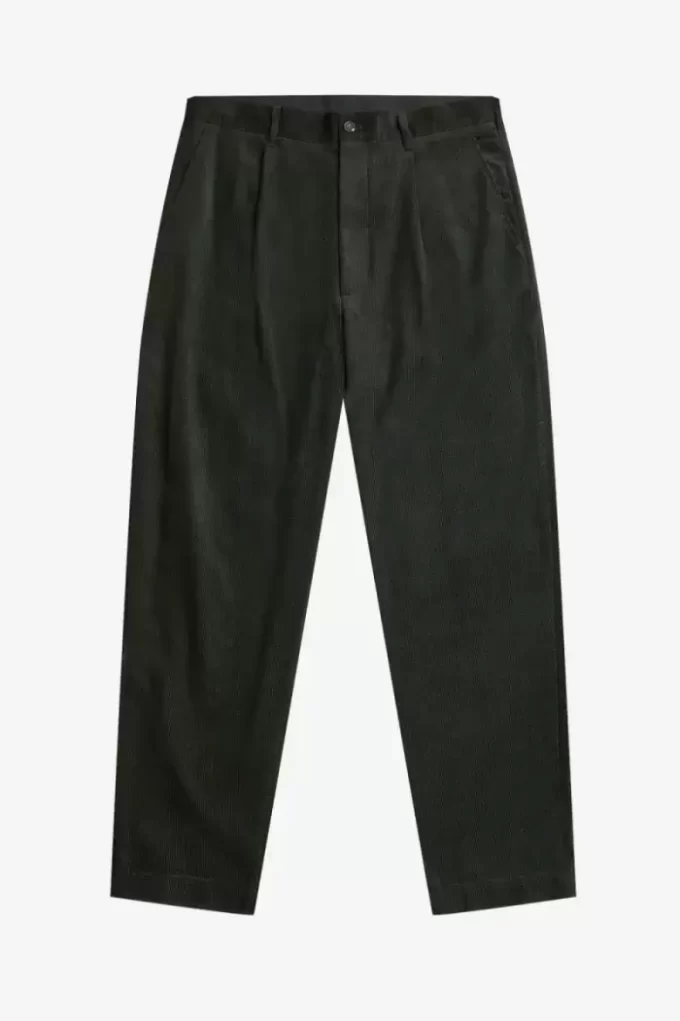 Waffelcord Tapered Herrenhose