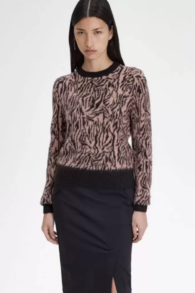 Zebra Damenpullover