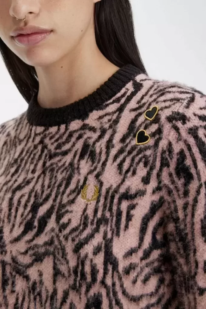 Zebra Damenpullover
