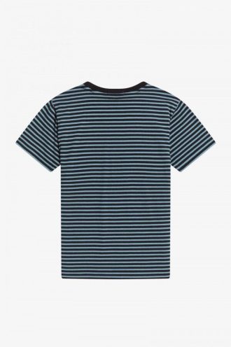 Zweifarbig gestreifte T-Shirts